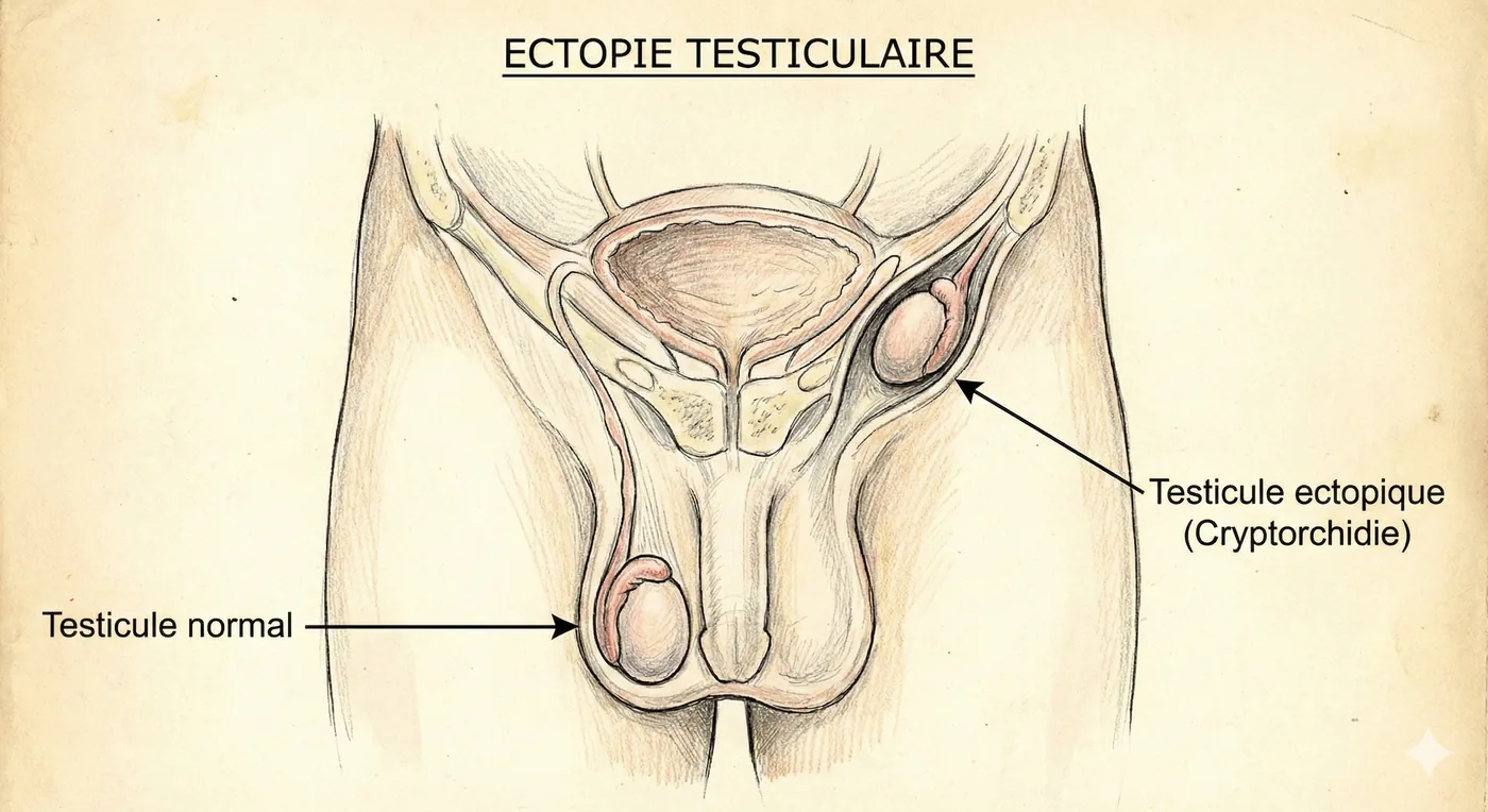Ectopie testiculaire